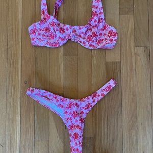 Floral bikini. Bought in Australia. NEVER WORN